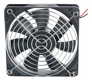 Micro Ventilador Cooler Ventoinha 80x80x20mm 12v Arduino Com Grade Proteção