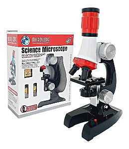 Microscópio Educacional 100x A 1200x