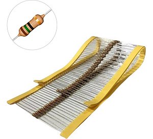 Resistor 15r Cr25 1/4w 5% - Pacote Com 100 Peças