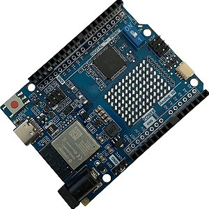 Placa Uno R4 Wifi Esp32 Matriz De Led USB-C  Shield Compátivel Para Arduino