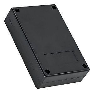 Caixa Plastica Para Montagem De Circuitos 125x80x32mm Cor Preto