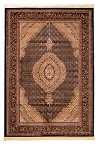 TAPETE ALANYA DES 01 PRETO PRETO 3,00M x 3,90M