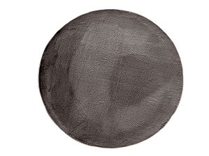 TAPETE SOFT - 2,00 REDONDO - CINZA