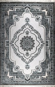 TAPETE CALIS 2,40 x 3,40 DES.03 CINZA