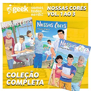 Coleção Nossas Cores vol. 1 ao 3, de Gengoroh Tagame