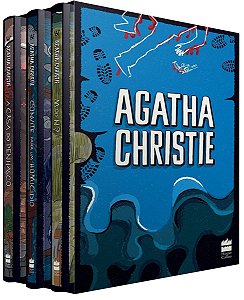 Col. Agatha Christie - Box 5 - 3 Vol. ( Azul)