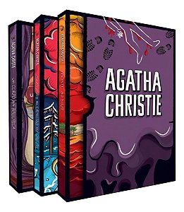 Col. Agatha Christie - Box 1 - 3 Vol. (Roxo)