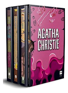 Col. Agatha Christie - Box 7 - 3 Vol. ( Pink)