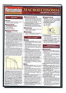 Resumão Administração e Negócios - Macroeconomia