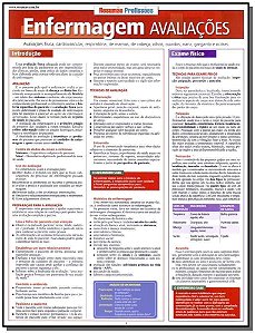 Resumao Profissoes - Enfermagem Avaliacoes
