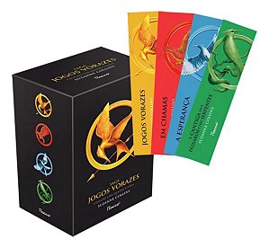 Box Completo - Jogos Vorazes - 4 Livros (Com Marcadores)