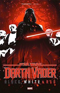 Darth Vader - Preto, Branco e Vermelho