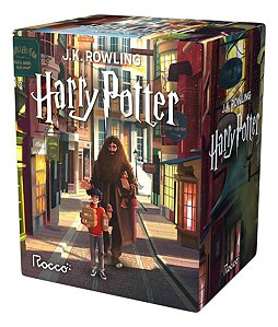 Box - Harry Potter - Edição Pottermore - 7 Livros Com Adesivos