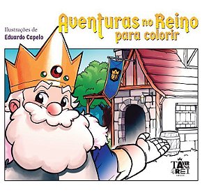 Aventuras no Reino Para Colorir