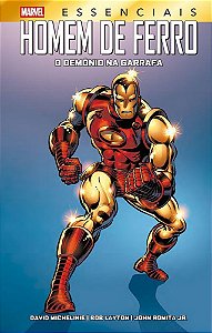 Marvel Essenciais - Homem de Ferro: O Demônio na Garrafa