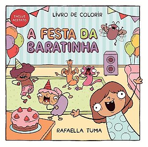A Festa Da Baratinha – Livro De Colorir