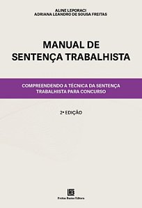 Manual de Sentença Trabalhista - 02Ed/23