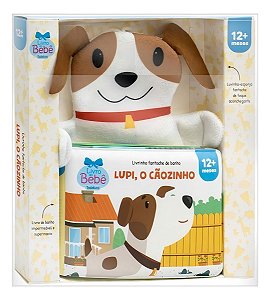 Livrinho Fantoche de Banho: Lupi, o Cãozinho