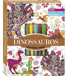 Meu Superkit Brilhante De Arteterapia! - Dinossauros