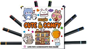 Cute & Comfy - Coloring Book For Adults - Edição 5 - Bold Easy