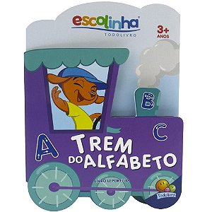Livro-Leporello - Viagem Divertida - Trem do Alfabeto