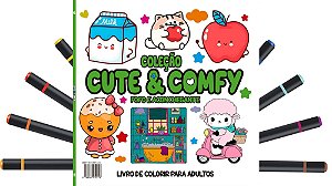 Cute & Comfy - Coloring Book For Adults - Edição 6 - Bold Easy
