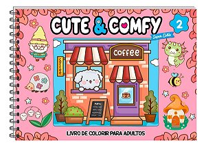 Cute & Comfy Super Extra - Edição 2 - Livros de Colorir Para Adultos