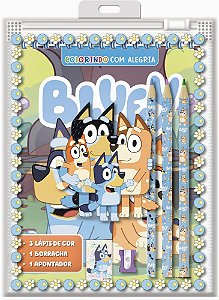 Bluey - Colorindo Com Alegria
