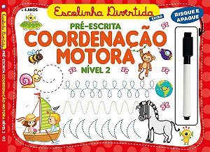 Escolinha Divertida Extra - Coordenação Motora - Nível 2