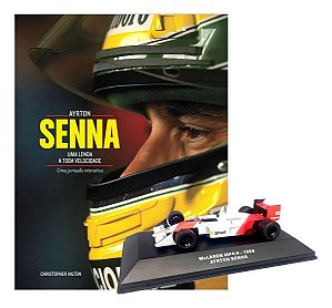 Ayrton Senna: Uma Lenda a Toda Velocidade + Miniatura da McLaren