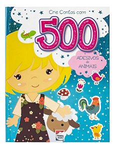 Crie Contos Com 500 Adesivos - Animais