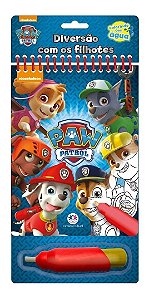 Colorindo Com Água - Paw Patrol - Diversão Com os Filhotes