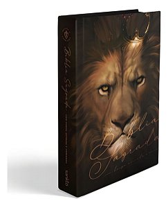 Bíblia Arc Leão Rei - Letra Gigante - Com Harpa Avivada e Corinhos