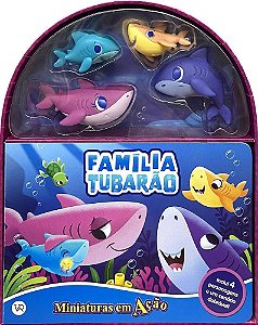 Miniaturas Em Ação - Família Tubarão
