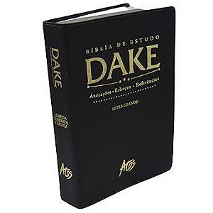 Biblia De Estudo Dake - Preta