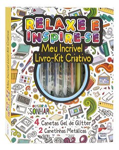 Meu Incrível Kit Criativo - Relaxe e Inspire-Se
