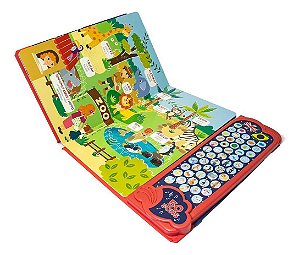 Livro Sonoro - Primeiras Palavras Inglês