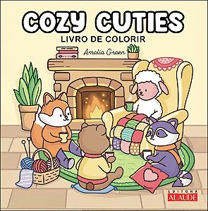 Cozy Cuties - Livro de Colorir
