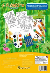 Meu Mundo De Cores - A Floresta Para Colorir