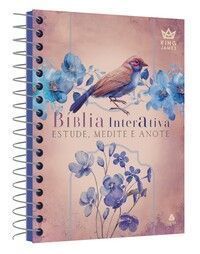 Bíblia Interativa Estude, Medite e Anote - Modelo Paciência - King James - Bkj