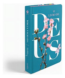 Bíblia Nvt 960 o Livro de Deus - Azul - Letra Normal - Nova Versão Transformadora