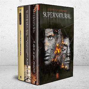 Coleção Supernatural - Edição Oficial de Colecionador - Box Com 3 Livros