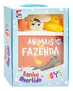 Banho Divertido + Toys - Animais Da Fazenda