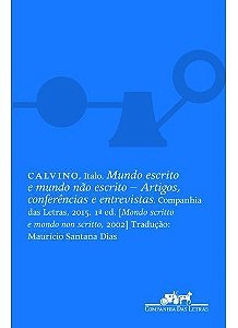 Mundo Escrito e Mundo Não Escrito