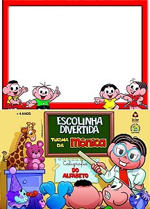 Serie Escolinha Divertida - Alfabeto - Turma da