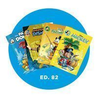 Kit - Gibis Disney - Edição 82 - Janeiro/2026 - Com 4 Revistas