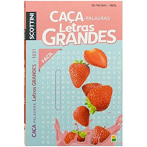 Scottini - Caça-Palavras - Letras Grandes - Vol. 1031