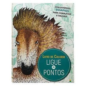 Livro De Colorir - O Desafio: Pinte Por Pontos