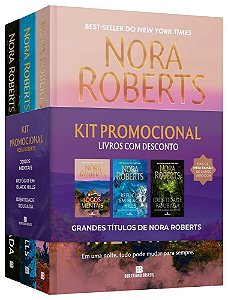 Kit Nora Roberts - (Jogos Mentais + Refúgio Em Black Hills + Identidade Roubada)