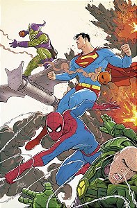 Superman/homem-aranha - Capa Variante 02